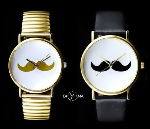 ZEGAREK DAMSKI MUSTACHE - WĄSY - asox (zx548) ZEGAREK DAMSKI MUSTACHE - WĄSY - asox (zx548)