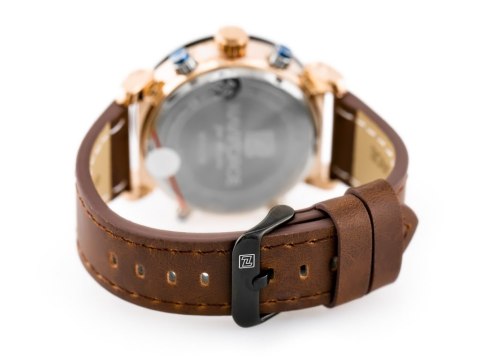 ZEGAREK MĘSKI NAVIFORCE - NF9132 (zn073d) - brown/rose + box ZEGAREK MĘSKI NAVIFORCE - NF9132 (zn073d) - brown/rose + box