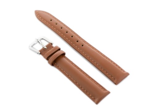 Pasek skórzany do zegarka W94 - camel - 14mm Pasek skórzany do zegarka W94 - camel - 14mm