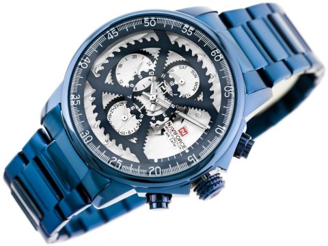 ZEGAREK MĘSKI NAVIFORCE - NF9150 (zn091c) blue + BOX ZEGAREK MĘSKI NAVIFORCE - NF9150 (zn091c) blue + BOX