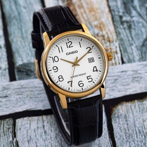ZEGAREK MĘSKI CASIO MTP-V002GL-7B2UDF (zd106a) + BOX ZEGAREK MĘSKI CASIO MTP-V002GL-7B2UDF (zd106a) + BOX
