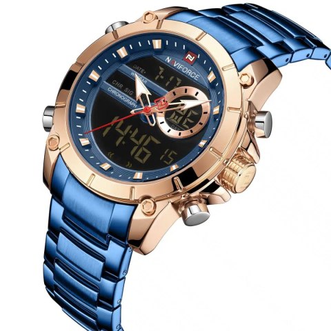 ZEGAREK MĘSKI NAVIFORCE NF9163 - (zn115e) + BOX ZEGAREK MĘSKI NAVIFORCE NF9163 - (zn115e) + BOX