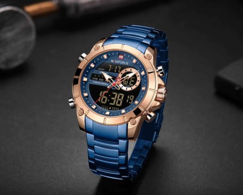 ZEGAREK MĘSKI NAVIFORCE NF9163 - (zn115e) + BOX ZEGAREK MĘSKI NAVIFORCE NF9163 - (zn115e) + BOX