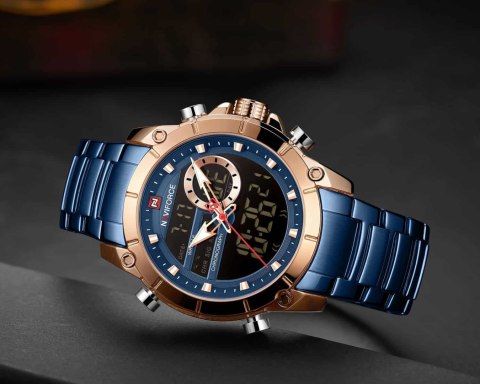 ZEGAREK MĘSKI NAVIFORCE NF9163 - (zn115e) + BOX ZEGAREK MĘSKI NAVIFORCE NF9163 - (zn115e) + BOX