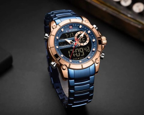 ZEGAREK MĘSKI NAVIFORCE NF9163 - (zn115e) + BOX ZEGAREK MĘSKI NAVIFORCE NF9163 - (zn115e) + BOX