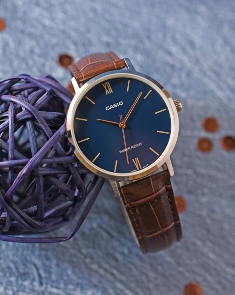 ZEGAREK DAMSKI CASIO LTP-VT01L-2BUDF + BOX ZEGAREK DAMSKI CASIO LTP-VT01L-2BUDF + BOX
