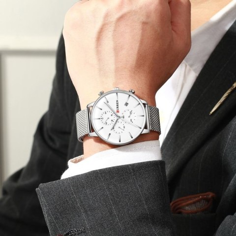 ZEGAREK MĘSKI CURREN 8339 (zc015a) - CHRONOGRAF ZEGAREK MĘSKI CURREN 8339 (zc015a) - CHRONOGRAF