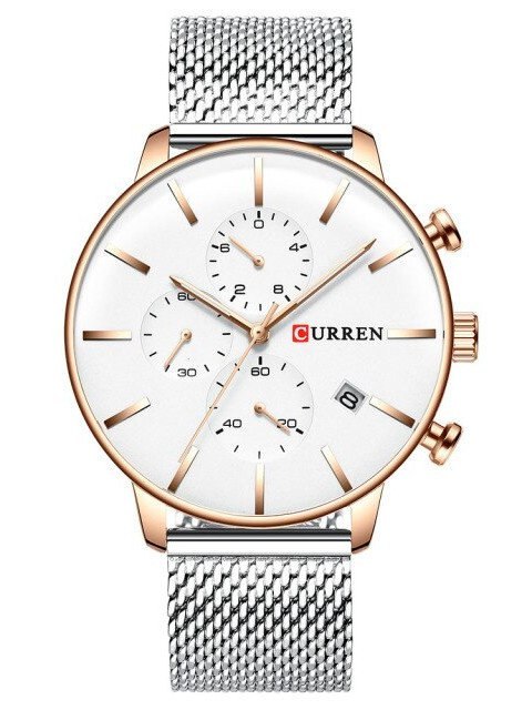 ZEGAREK MĘSKI CURREN 8339 (zc015b) - CHRONOGRAF ZEGAREK MĘSKI CURREN 8339 (zc015b) - CHRONOGRAF