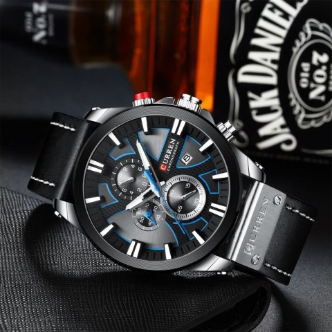 ZEGAREK MĘSKI CURREN 8346 (zc026a) - CHRONOGRAF ZEGAREK MĘSKI CURREN 8346 (zc026a) - CHRONOGRAF