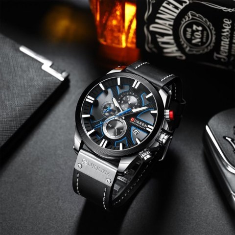 ZEGAREK MĘSKI CURREN 8346 (zc026a) - CHRONOGRAF ZEGAREK MĘSKI CURREN 8346 (zc026a) - CHRONOGRAF