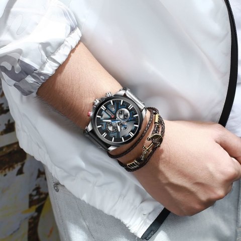 ZEGAREK MĘSKI CURREN 8346 (zc026a) - CHRONOGRAF ZEGAREK MĘSKI CURREN 8346 (zc026a) - CHRONOGRAF