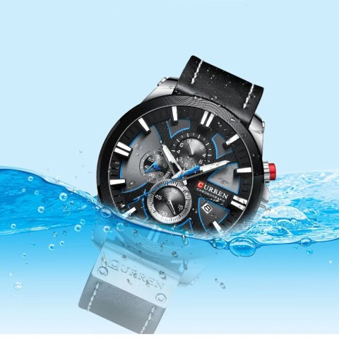 ZEGAREK MĘSKI CURREN 8346 (zc026a) - CHRONOGRAF ZEGAREK MĘSKI CURREN 8346 (zc026a) - CHRONOGRAF