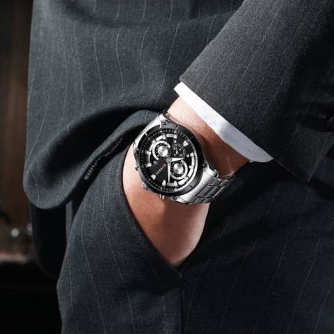 ZEGAREK MĘSKI CURREN 8360 (zc020a) - CHRONOGRAF ZEGAREK MĘSKI CURREN 8360 (zc020a) - CHRONOGRAF