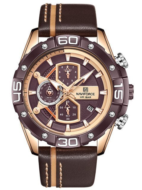 ZEGAREK MĘSKI NAVIFORCE NF8018 - CHRONOGRAF (zn122d) + BOX ZEGAREK MĘSKI NAVIFORCE NF8018 - CHRONOGRAF (zn122d) + BOX