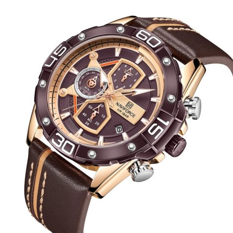 ZEGAREK MĘSKI NAVIFORCE NF8018 - CHRONOGRAF (zn122d) + BOX ZEGAREK MĘSKI NAVIFORCE NF8018 - CHRONOGRAF (zn122d) + BOX
