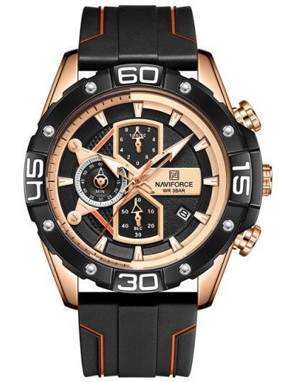 ZEGAREK MĘSKI NAVIFORCE NF8018T - CHRONOGRAF (zn123c) + BOX ZEGAREK MĘSKI NAVIFORCE NF8018T - CHRONOGRAF (zn123c) + BOX