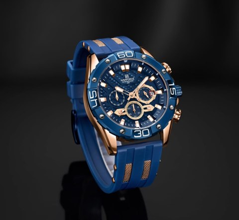ZEGAREK MĘSKI NAVIFORCE NF8019T - CHRONOGRAF (zn125e) + BOX ZEGAREK MĘSKI NAVIFORCE NF8019T - CHRONOGRAF (zn125e) + BOX
