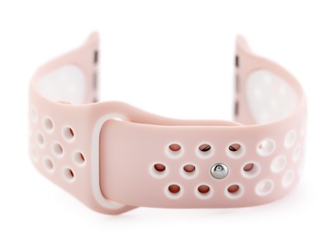 Apple Watch pasek U24 - różowy/biały - 38/40mm Apple Watch pasek U24 - różowy/biały - 38/40mm