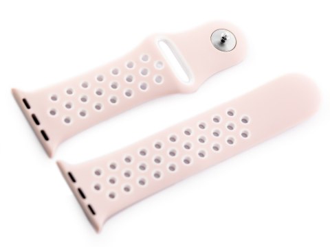 Apple Watch pasek U24 - różowy/biały - 38/40mm Apple Watch pasek U24 - różowy/biały - 38/40mm