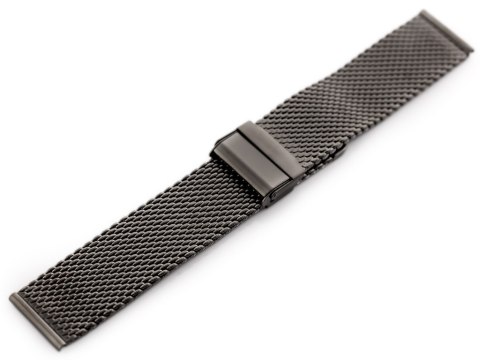 Bransoleta Pacific 10 - siatka HQ - grafitowa 22mm Bransoleta Pacific 10 - siatka HQ - grafitowa 22mm