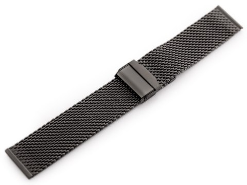 Bransoleta Pacific 10 - siatka HQ - grafitowa matowa 22mm Bransoleta Pacific 10 - siatka HQ - grafitowa matowa 22mm
