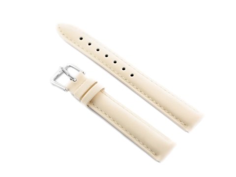 Pasek skórzany do zegarka W94 - kremowy - 10mm Pasek skórzany do zegarka W94 - kremowy - 10mm