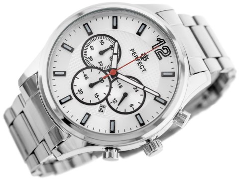 ZEGAREK MĘSKI PERFECT CH01M - CHRONOGRAF (zp355a) + BOX ZEGAREK MĘSKI PERFECT CH01M - CHRONOGRAF (zp355a) + BOX
