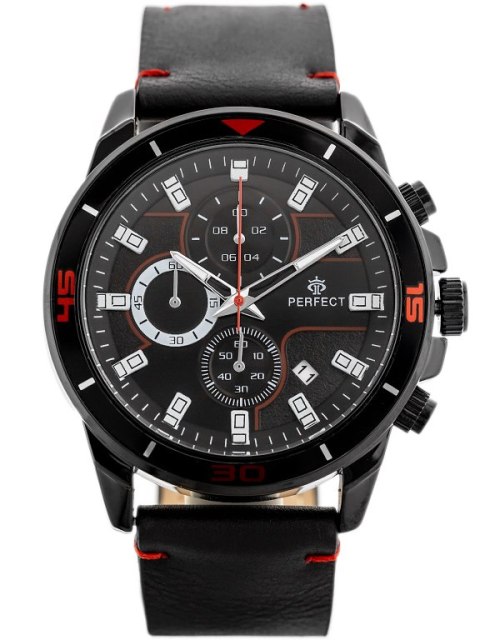 ZEGAREK MĘSKI PERFECT CH02L - CHRONOGRAF (zp351d) + BOX ZEGAREK MĘSKI PERFECT CH02L - CHRONOGRAF (zp351d) + BOX
