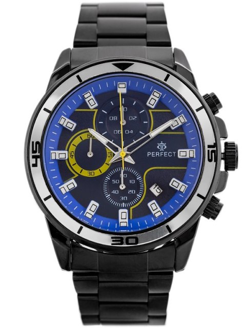 ZEGAREK MĘSKI PERFECT CH02M - CHRONOGRAF (zp356f) + BOX ZEGAREK MĘSKI PERFECT CH02M - CHRONOGRAF (zp356f) + BOX