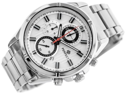 ZEGAREK MĘSKI PERFECT CH03M - CHRONOGRAF (zp358b) + BOX ZEGAREK MĘSKI PERFECT CH03M - CHRONOGRAF (zp358b) + BOX