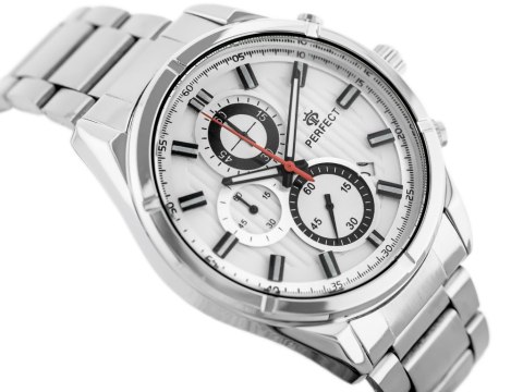 ZEGAREK MĘSKI PERFECT CH03M - CHRONOGRAF (zp358b) + BOX ZEGAREK MĘSKI PERFECT CH03M - CHRONOGRAF (zp358b) + BOX