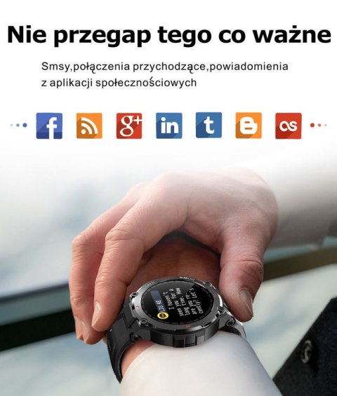 SMARTWATCH MĘSKI GRAVITY GT7-4 - WYKONYWANIE POŁĄCZEŃ (sg016d) SMARTWATCH MĘSKI GRAVITY GT7-4 - WYKONYWANIE POŁĄCZEŃ (sg016d)