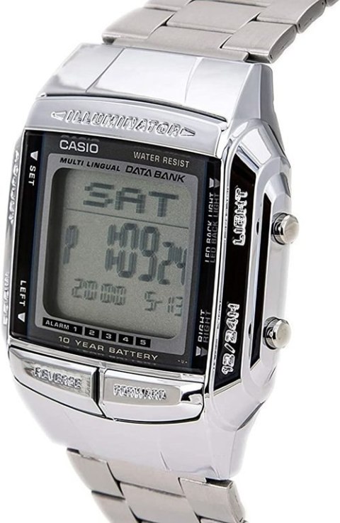 ZEGAREK MĘSKI CASIO DATABANK DB-360-1A (zd161a) + BOX ZEGAREK MĘSKI CASIO DATABANK DB-360-1A (zd161a) + BOX