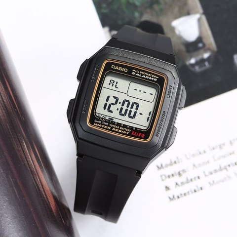 ZEGAREK MĘSKI CASIO F-201WA-9A (zd164a) - KLASYKA + BOX ZEGAREK MĘSKI CASIO F-201WA-9A (zd164a) - KLASYKA + BOX
