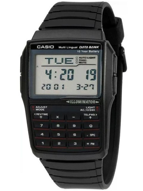 ZEGAREK MĘSKI CASIO VINTAGE DATABANK DBC-32-1A + BOX ZEGAREK MĘSKI CASIO VINTAGE DATABANK DBC-32-1A + BOX