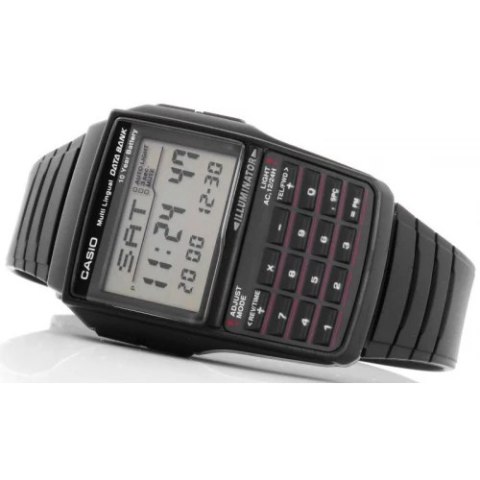 ZEGAREK MĘSKI CASIO VINTAGE DATABANK DBC-32-1A + BOX ZEGAREK MĘSKI CASIO VINTAGE DATABANK DBC-32-1A + BOX