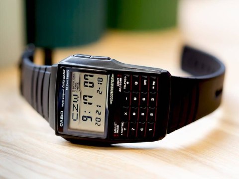ZEGAREK MĘSKI CASIO VINTAGE DATABANK DBC-32-1A + BOX ZEGAREK MĘSKI CASIO VINTAGE DATABANK DBC-32-1A + BOX