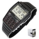 ZEGAREK MĘSKI CASIO VINTAGE DATABANK DBC-32-1A + BOX