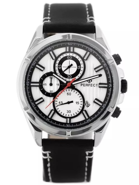 ZEGAREK MĘSKI PERFECT CH03L - CHRONOGRAF (zp352e) + BOX ZEGAREK MĘSKI PERFECT CH03L - CHRONOGRAF (zp352e) + BOX