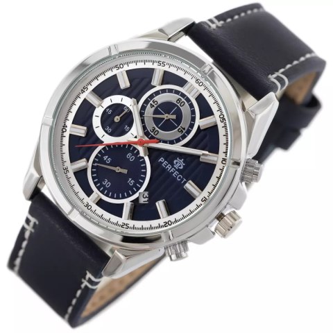 ZEGAREK MĘSKI PERFECT CH03L - CHRONOGRAF (zp352f) + BOX ZEGAREK MĘSKI PERFECT CH03L - CHRONOGRAF (zp352f) + BOX