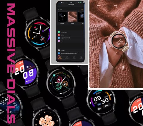 SMARTWATCH DAMSKI Rubicon RNCE81 - WYKONYWANIE POŁĄCZEŃ, PULSOKSYMETR (sr045b) SMARTWATCH DAMSKI Rubicon RNCE81 - WYKONYWANIE POŁĄCZEŃ, PULSOKSYMETR (sr045b)
