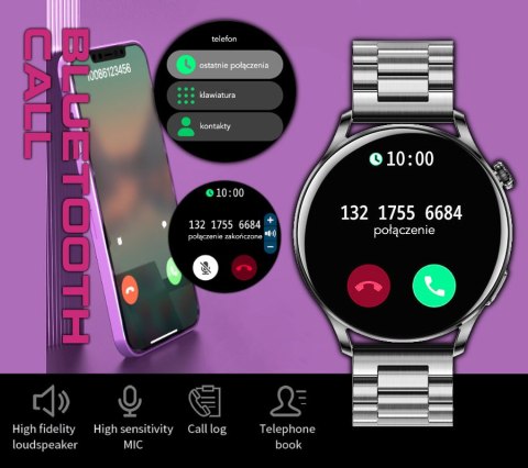 SMARTWATCH Rubicon RNCE81 - WYKONYWANIE POŁĄCZEŃ, PULSOKSYMETR (sr045c) SMARTWATCH Rubicon RNCE81 - WYKONYWANIE POŁĄCZEŃ, PULSOKSYMETR (sr045c)