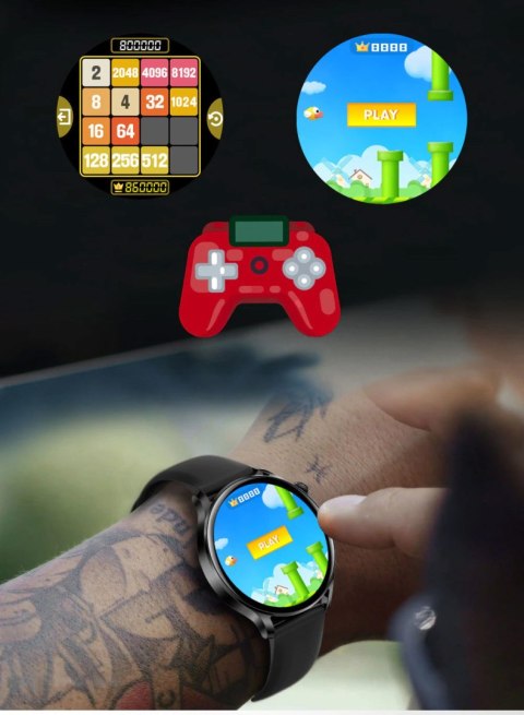 SMARTWATCH Rubicon RNCE81 - WYKONYWANIE POŁĄCZEŃ, PULSOKSYMETR (sr045c) SMARTWATCH Rubicon RNCE81 - WYKONYWANIE POŁĄCZEŃ, PULSOKSYMETR (sr045c)