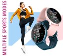 SMARTWATCH DAMSKI Rubicon RNCF01 - WŁASNE TARCZE, PULSOMETR (sr047b)