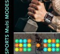 SMARTWATCH MĘSKI Rubicon RNCF07 - WYKONYWANIE POŁĄCZEŃ - BLUETOOTH CALL (sr052a)