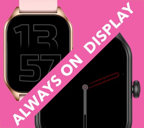 SMARTWATCH UNISEX Rubicon RNCF03 - ROZMOWY BLUETOOTH, ALWAYS ON DISPLAY (sr049a)