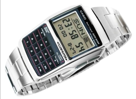ZEGAREK MĘSKI CASIO VINTAGE DATABANK DBC-32D-1ADF (zd162b) + BOX ZEGAREK MĘSKI CASIO VINTAGE DATABANK DBC-32D-1ADF (zd162b) + BOX