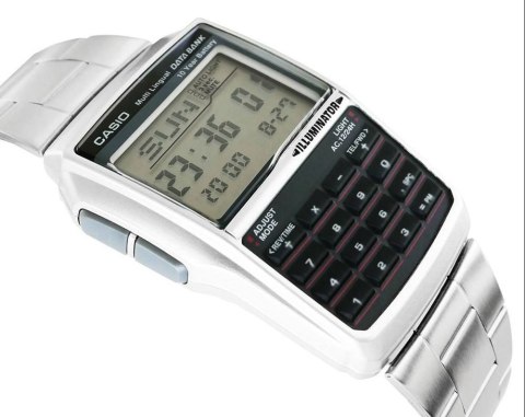 ZEGAREK MĘSKI CASIO VINTAGE DATABANK DBC-32D-1ADF (zd162b) + BOX ZEGAREK MĘSKI CASIO VINTAGE DATABANK DBC-32D-1ADF (zd162b) + BOX