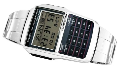 ZEGAREK MĘSKI CASIO VINTAGE DATABANK DBC-32D-1ADF (zd162b) + BOX ZEGAREK MĘSKI CASIO VINTAGE DATABANK DBC-32D-1ADF (zd162b) + BOX