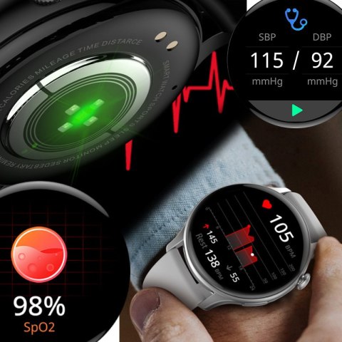 SMARTWATCH DAMSKI Rubicon RNCF10 - TRYBY SPORTOWE, MONITOR SNU (sr055b) SMARTWATCH DAMSKI Rubicon RNCF10 - TRYBY SPORTOWE, MONITOR SNU (sr055b)